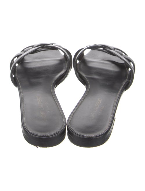 Saint Laurent Leather Slides