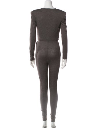 Saint Laurent 2022 Wool Jumpsuit