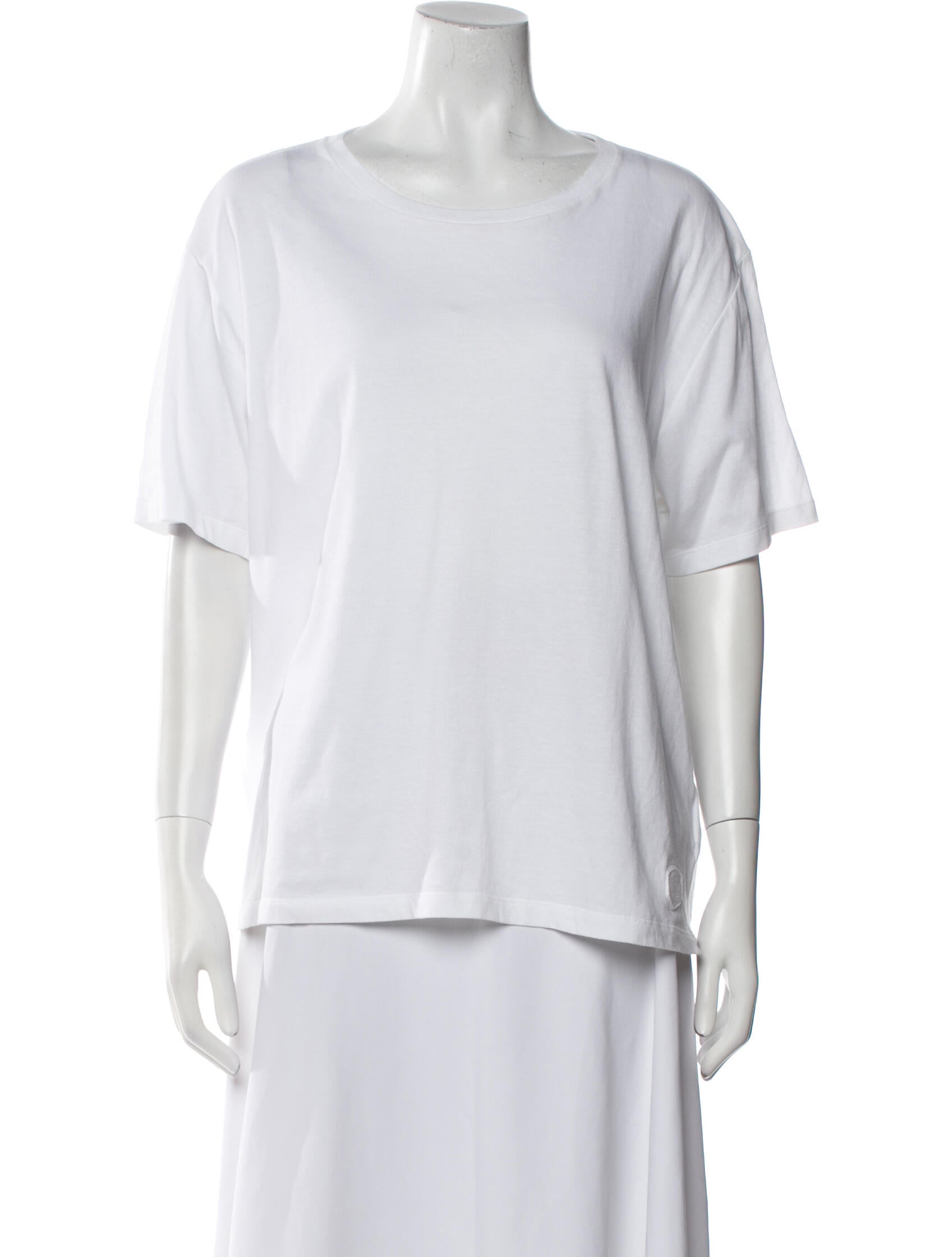 Saint Laurent 2017 Scoop Neck T-Shirt