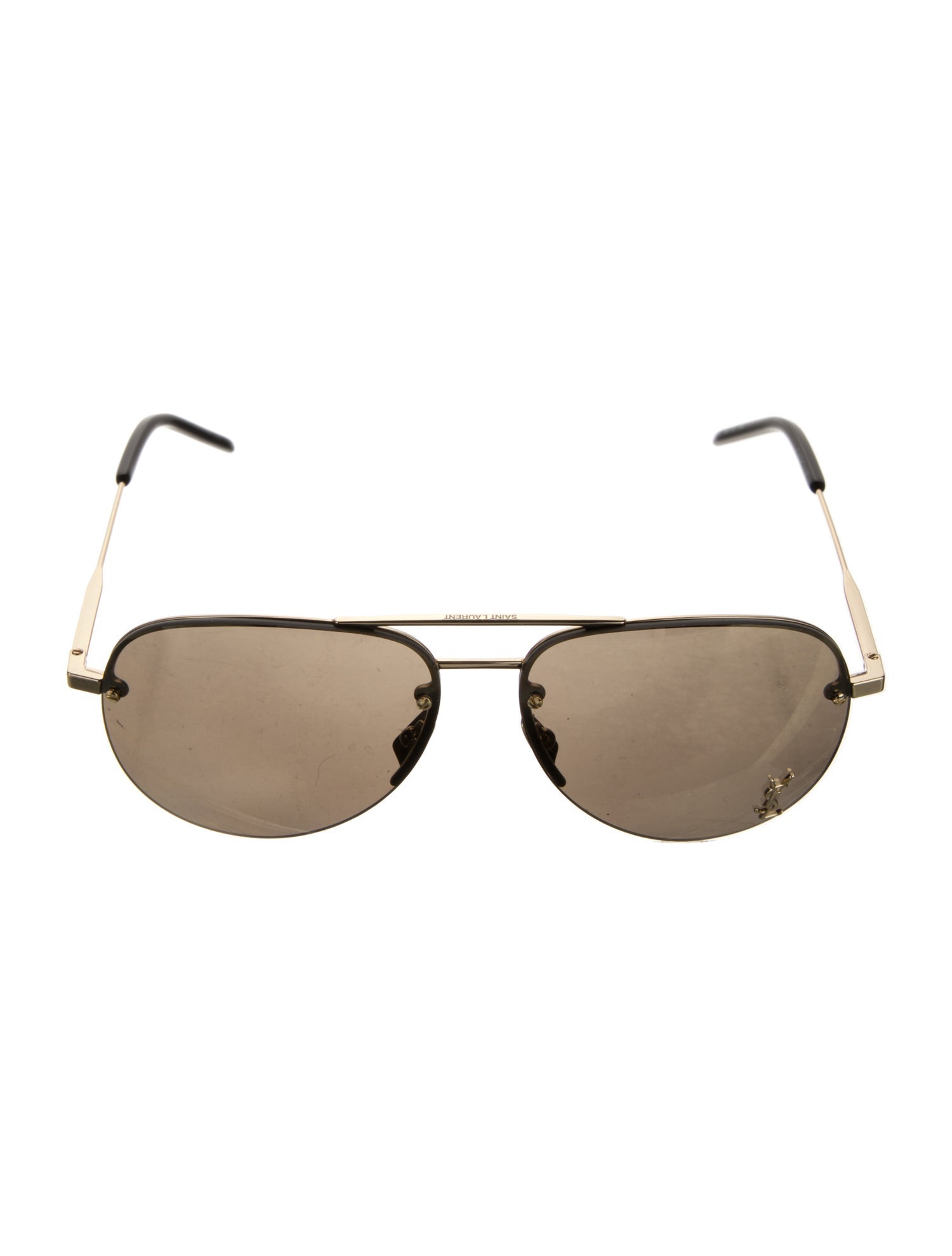 Saint Laurent Aviator Tinted Sunglasses