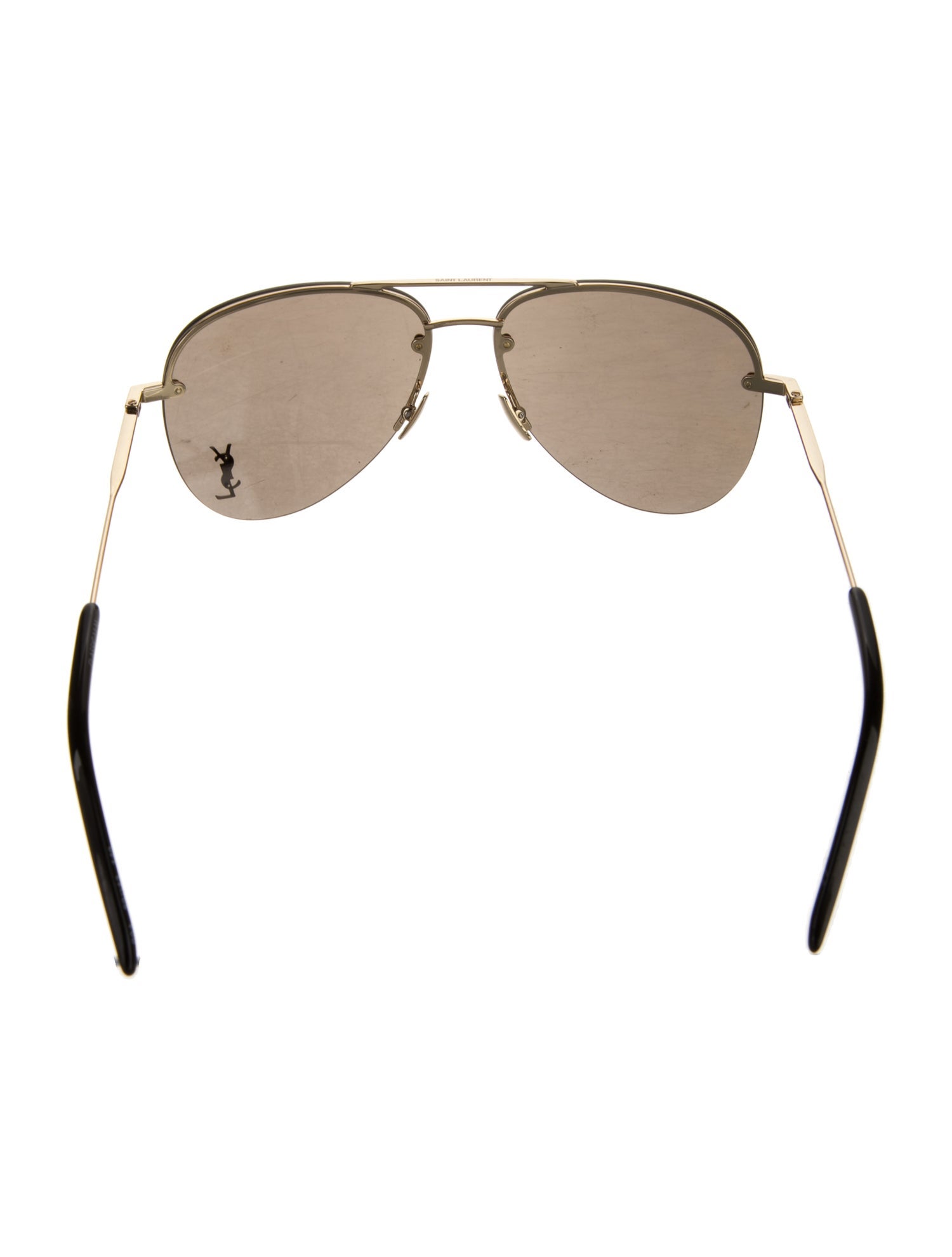 Saint Laurent Aviator Tinted Sunglasses