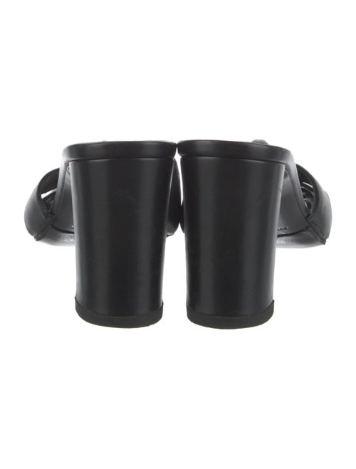 Saint Laurent Leather Slides