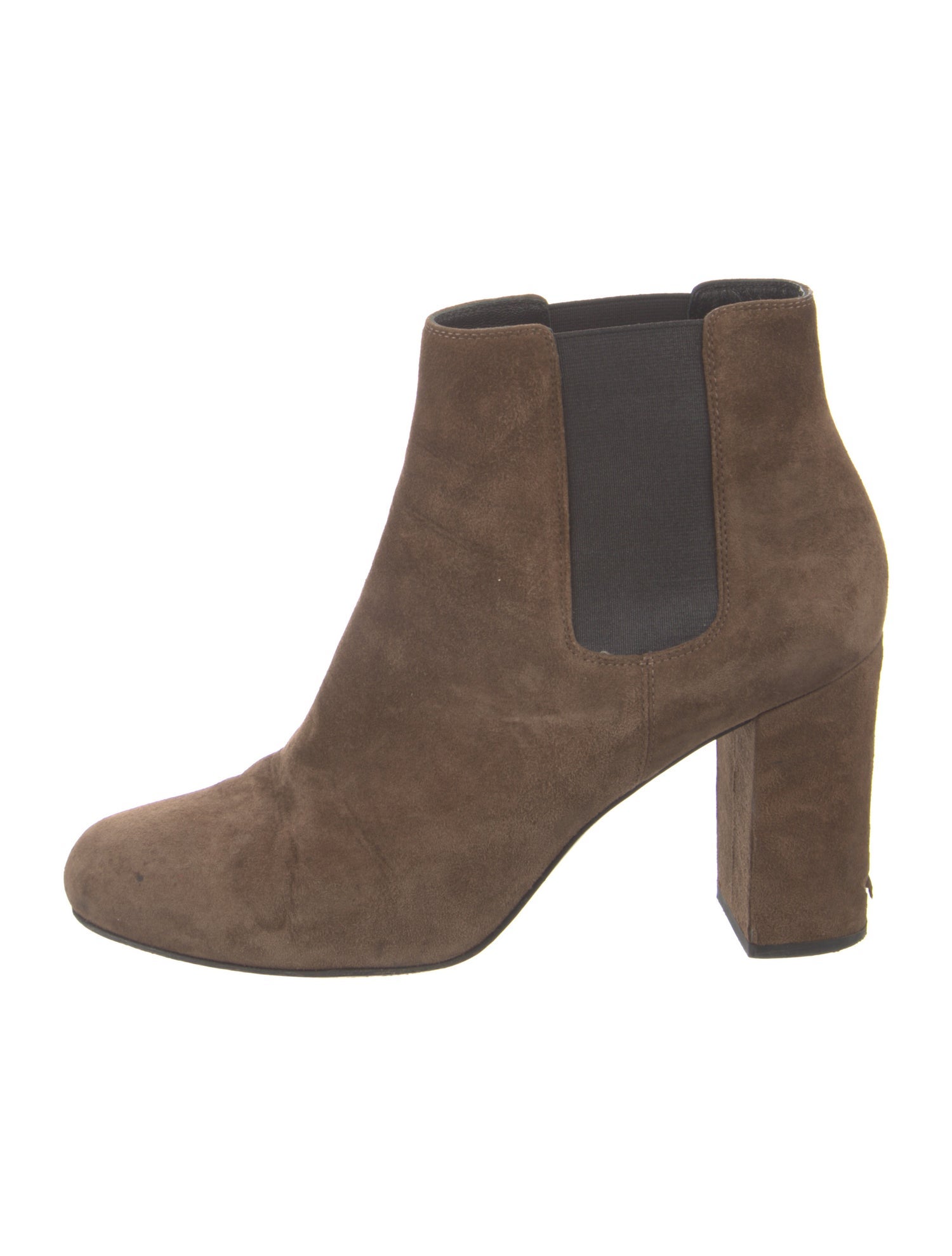 Saint Laurent Suede Chelsea Boots