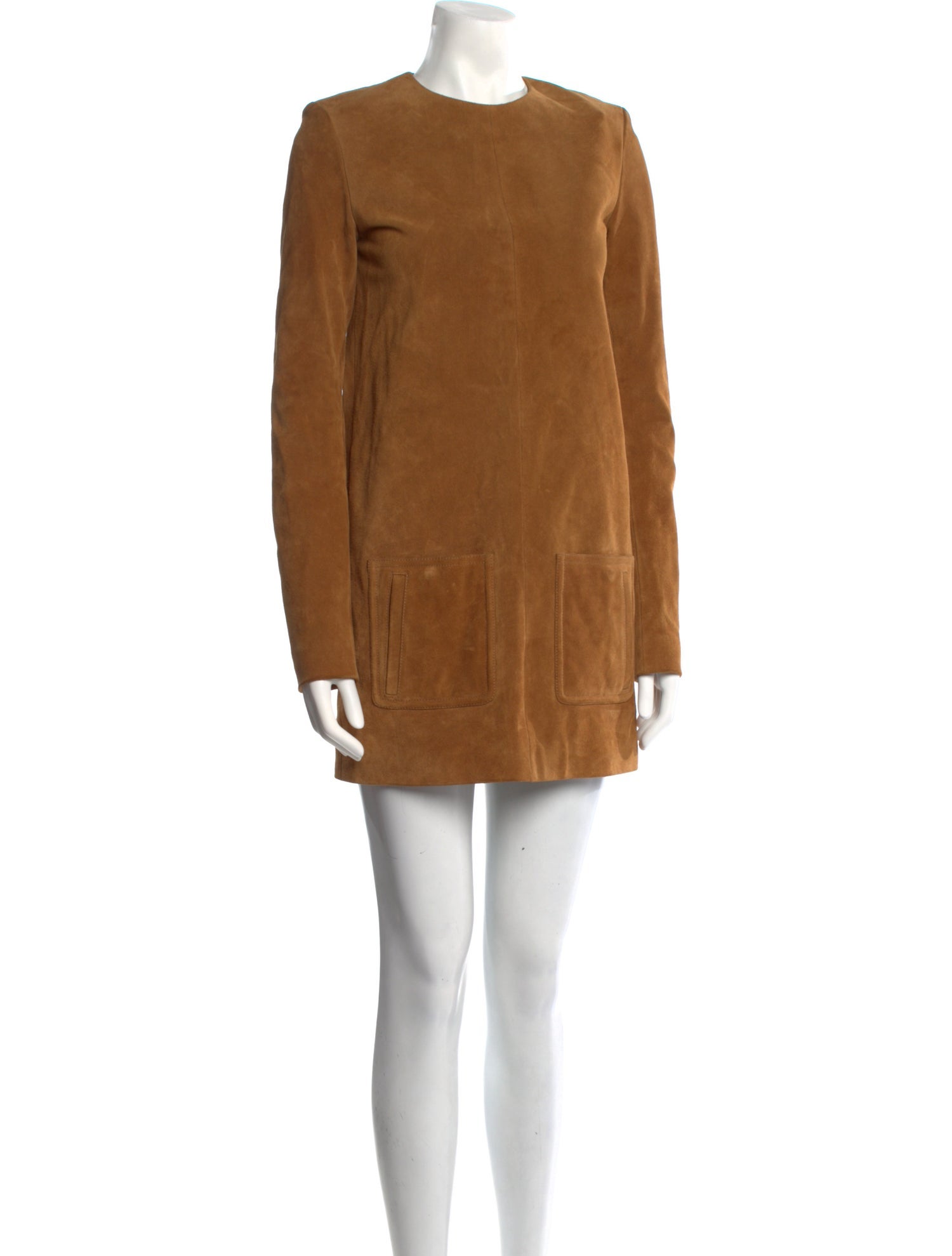 Saint Laurent Calfskin Mini Dress w/ Tags