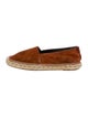 Saint Laurent Suede Embroidered Accent Espadrilles