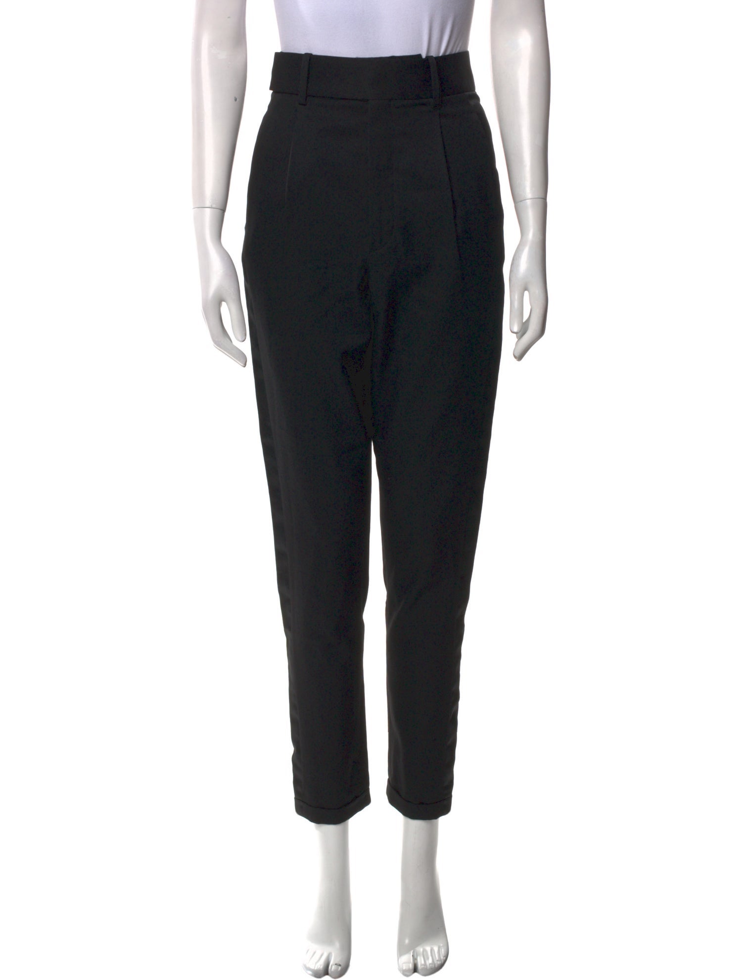 Saint Laurent Virgin Wool Skinny Leg Pants