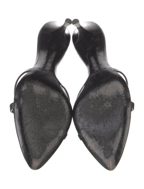 Saint Laurent Leather Slides