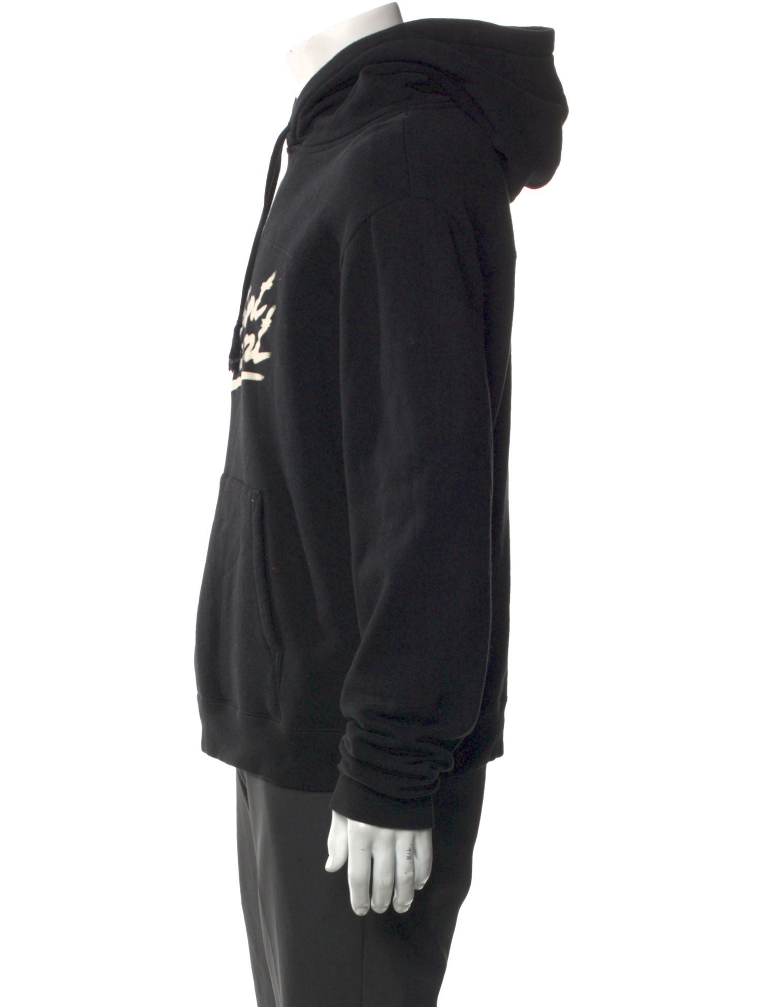 Saint Laurent 2020 Signature Logo Hoodie