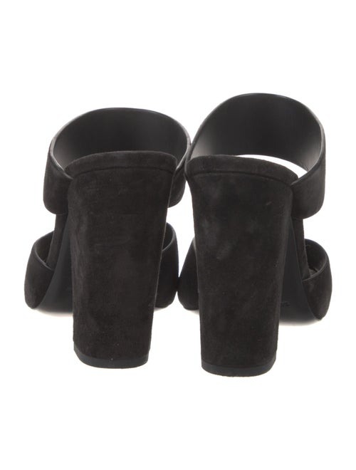 Saint Laurent Suede Slides