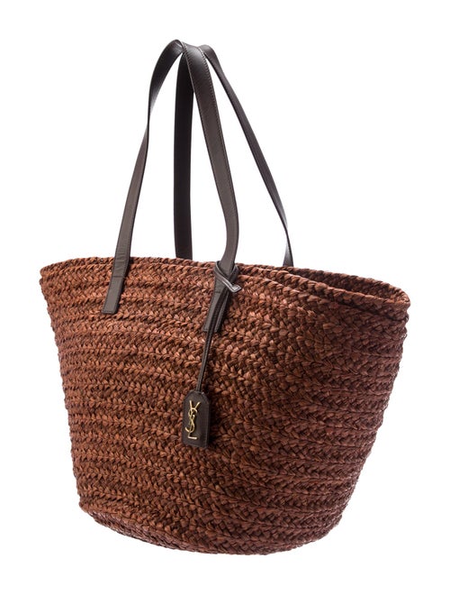 Saint Laurent Raffia Tote