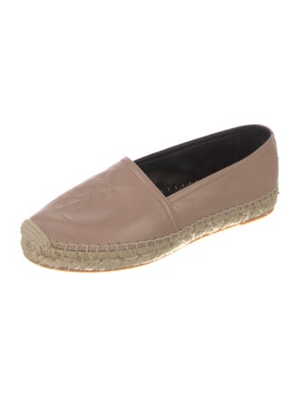 Saint Laurent Leather Espadrilles