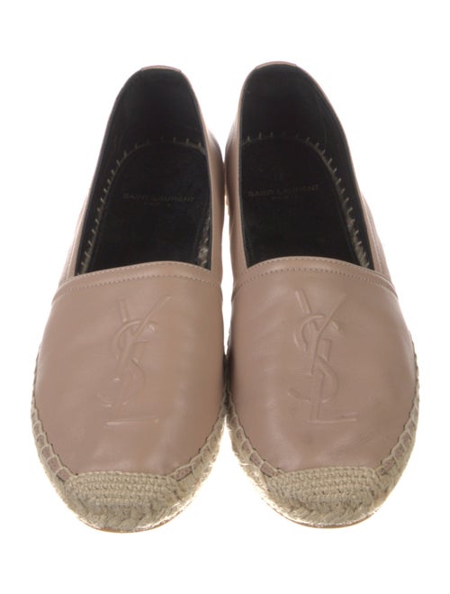 Saint Laurent Leather Espadrilles