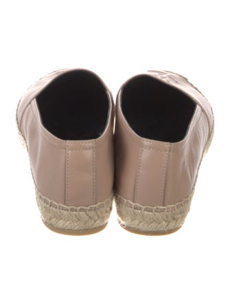 Saint Laurent Leather Espadrilles
