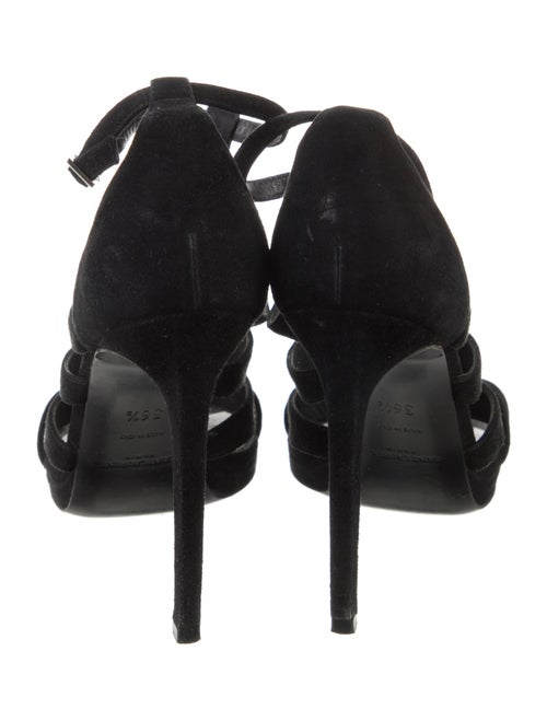 Saint Laurent Suede Sandals