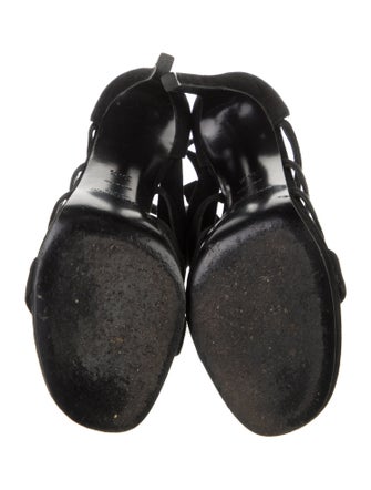 Saint Laurent Suede Sandals