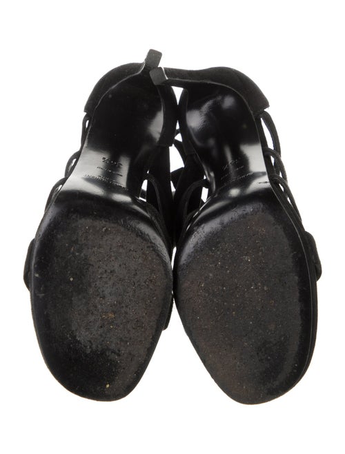 Saint Laurent Suede Sandals