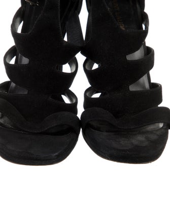 Saint Laurent Suede Sandals