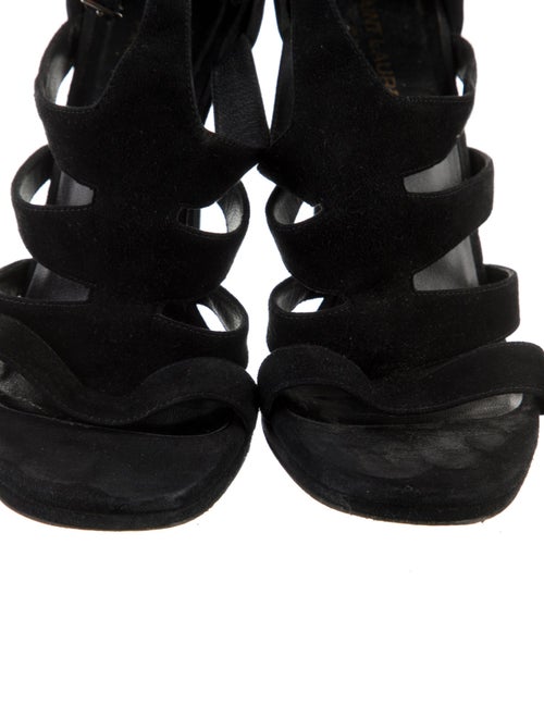 Saint Laurent Suede Sandals