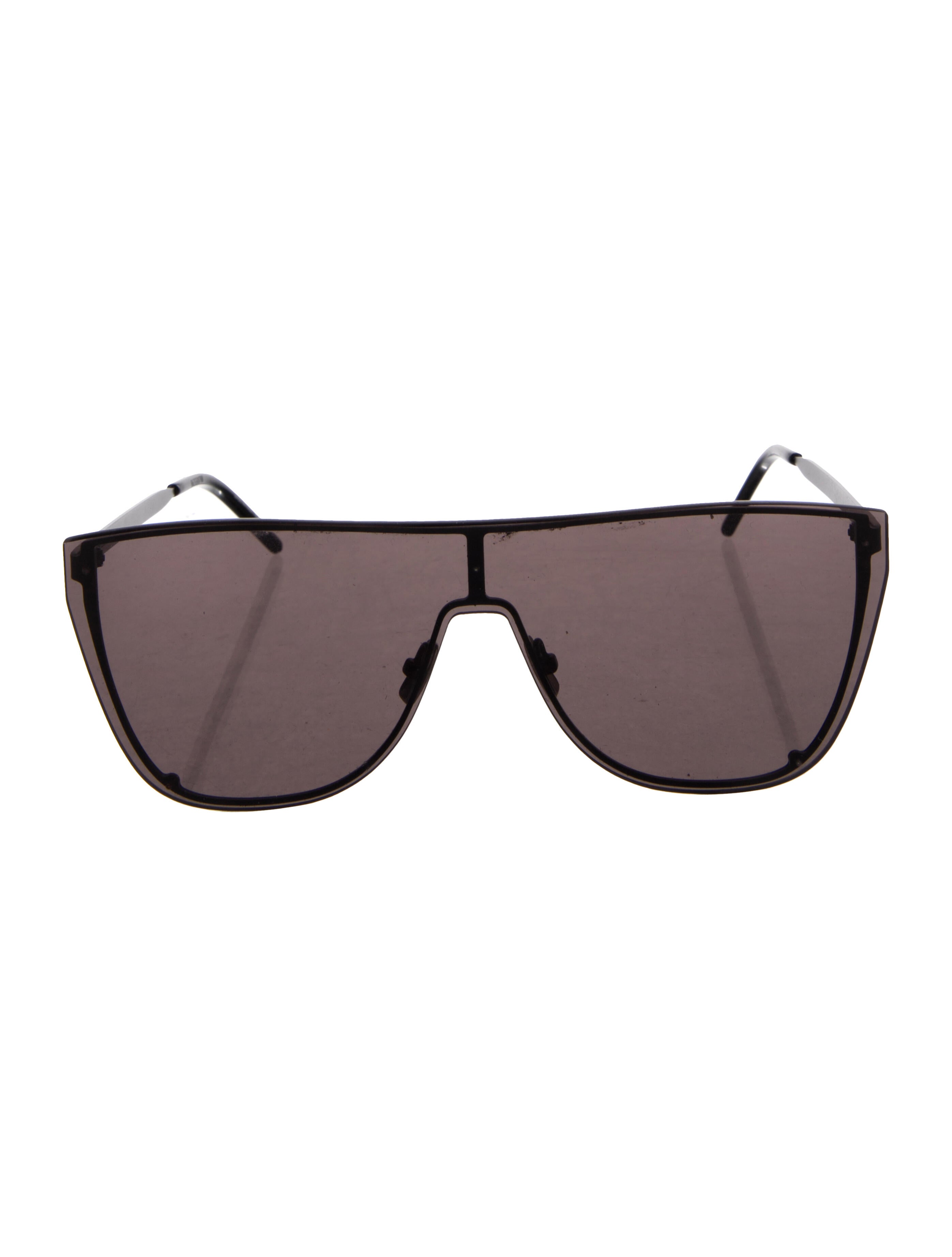 Saint Laurent Shield Tinted Sunglasses