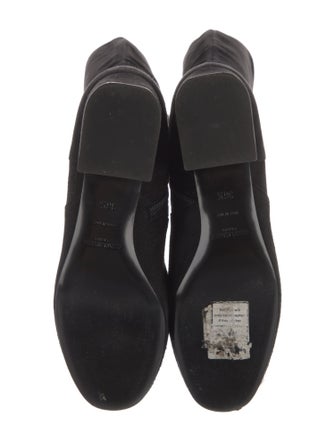 Saint Laurent Suede Riding Boots