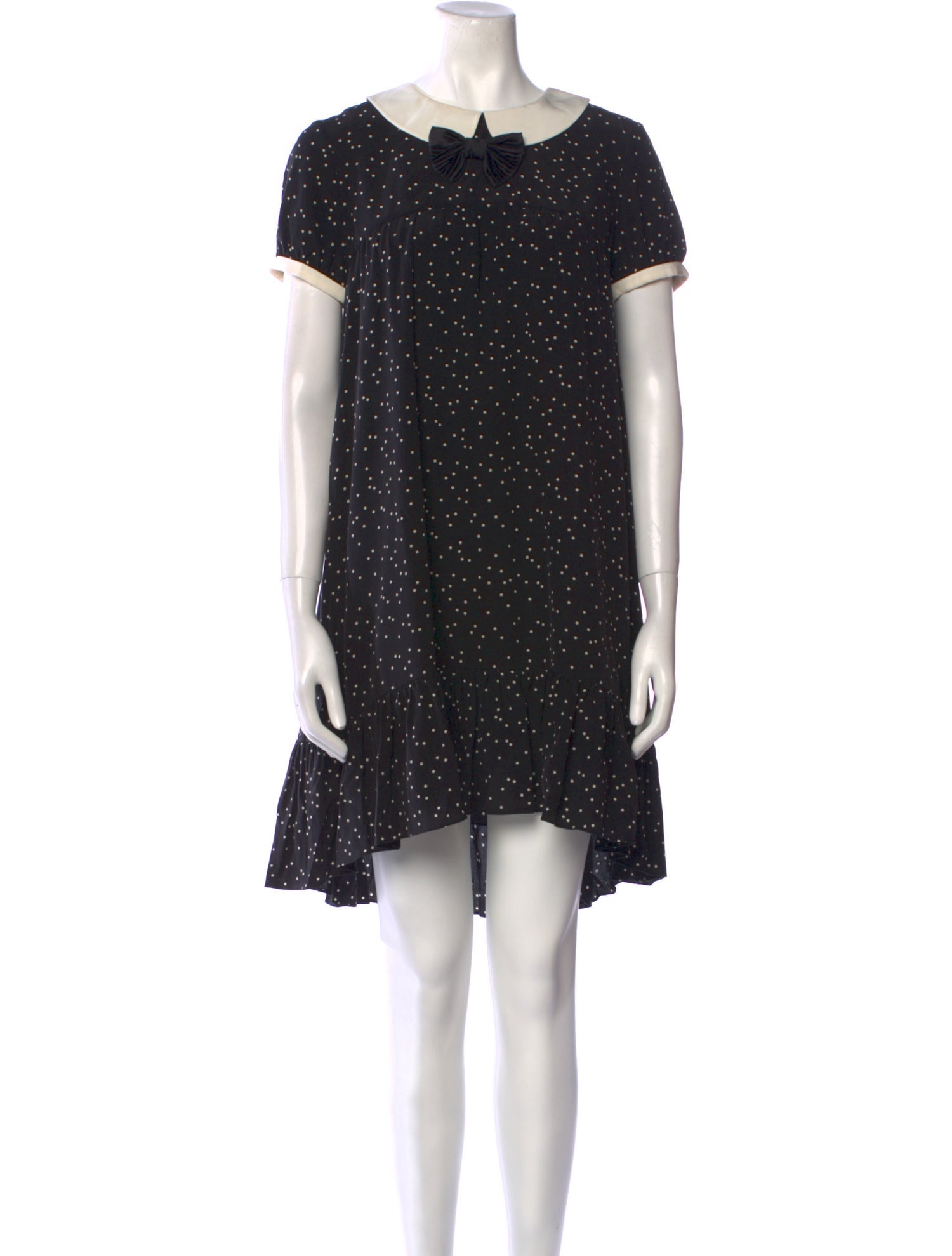 Saint Laurent Silk Mini Dress