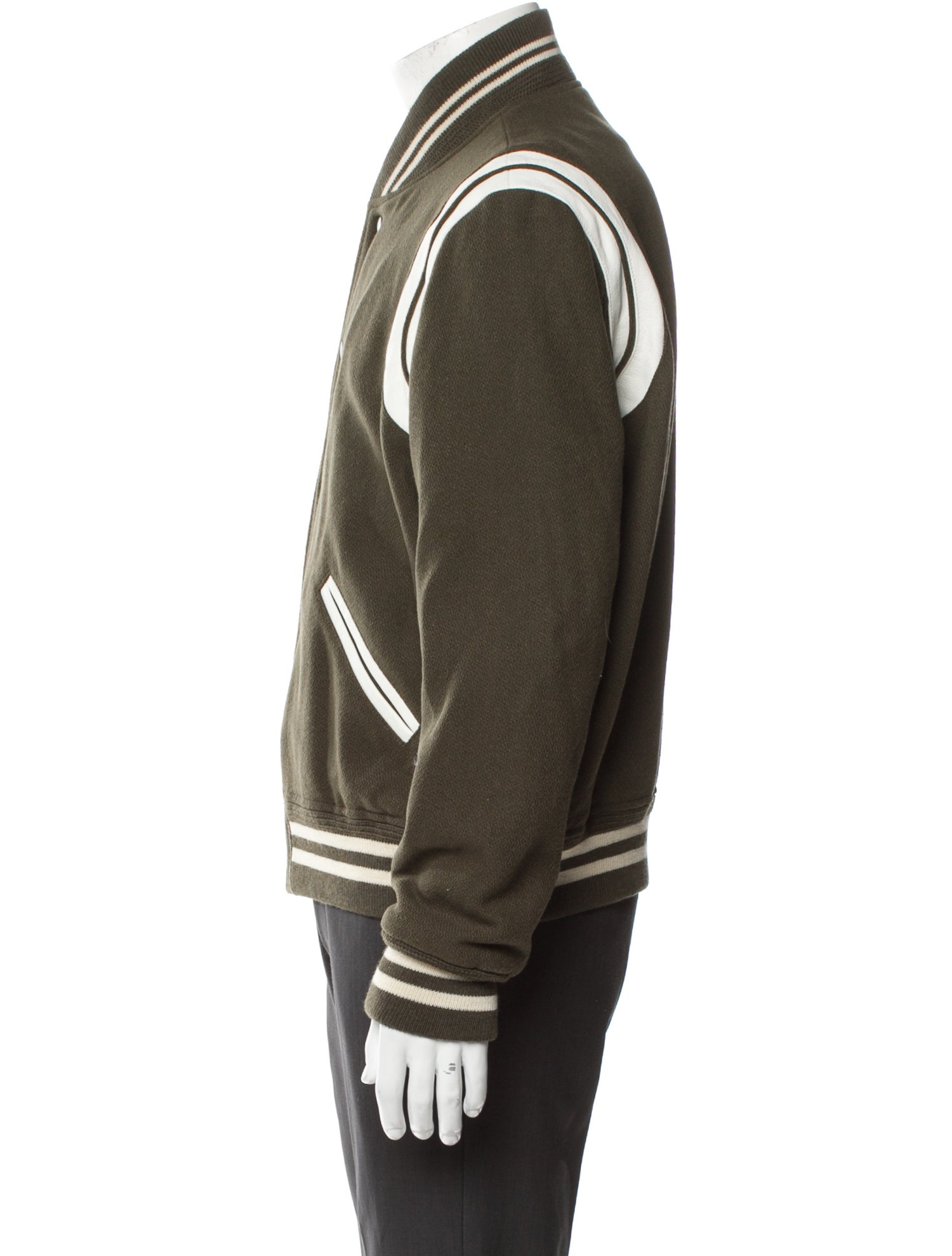 Saint Laurent 2017 Teddy Varsity Jacket