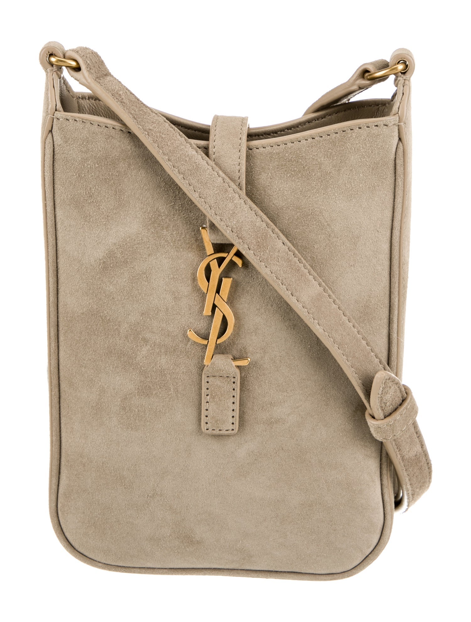 Saint Laurent Suede Le 5 à 7 Mini 2023