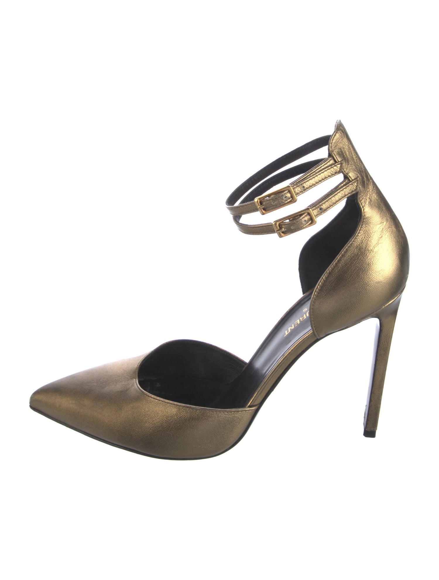 Saint Laurent Leather D'Orsay Pumps