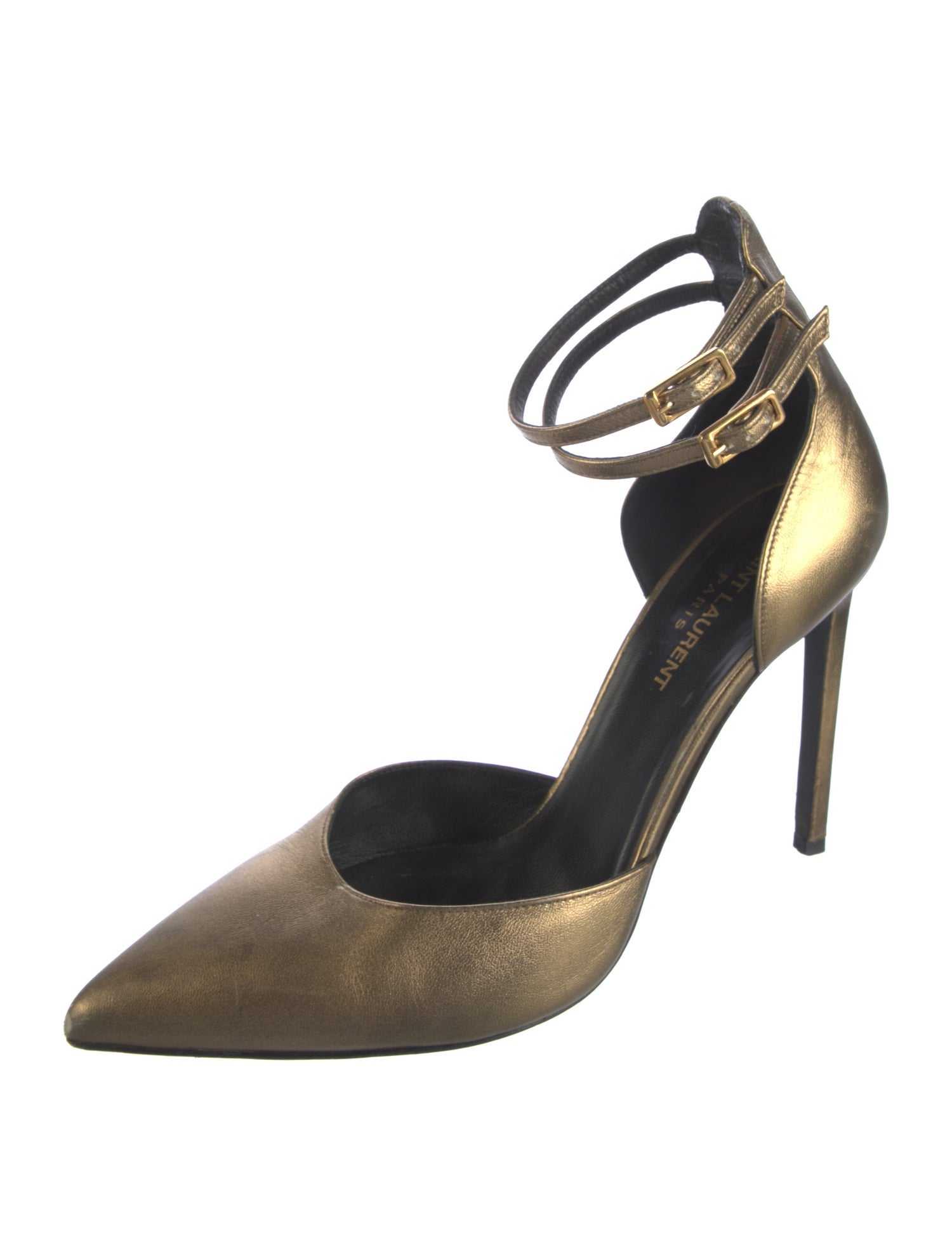 Saint Laurent Leather D'Orsay Pumps