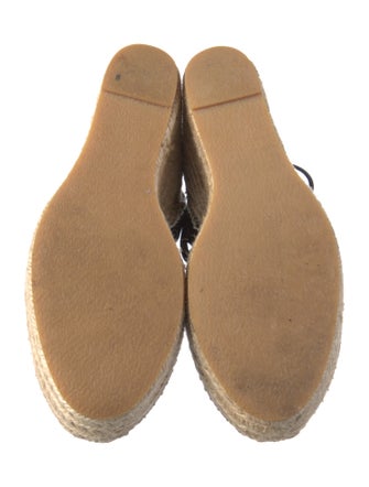 Saint Laurent Leather Espadrilles