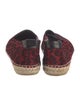 Saint Laurent Canvas Animal Print Espadrilles