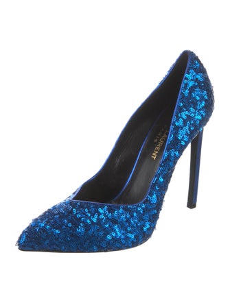Saint Laurent Sequins Pumps
