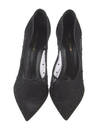 Saint Laurent Mesh Pumps