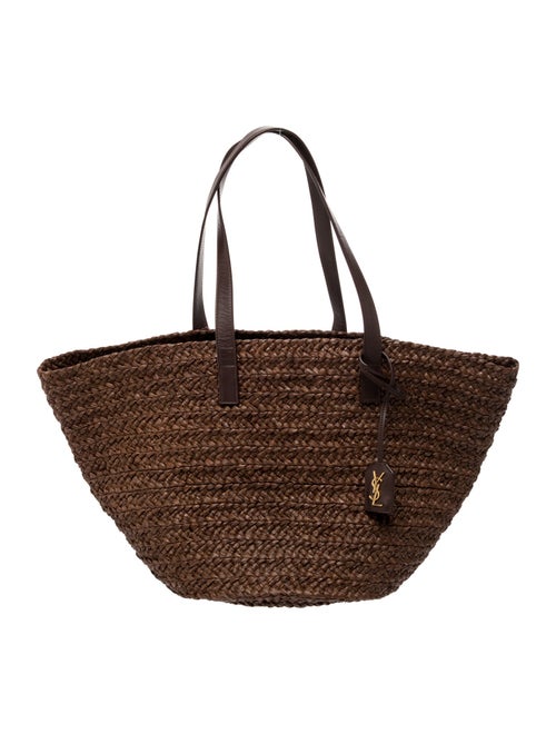 Saint Laurent Raffia Panier