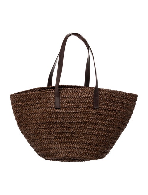 Saint Laurent Raffia Panier