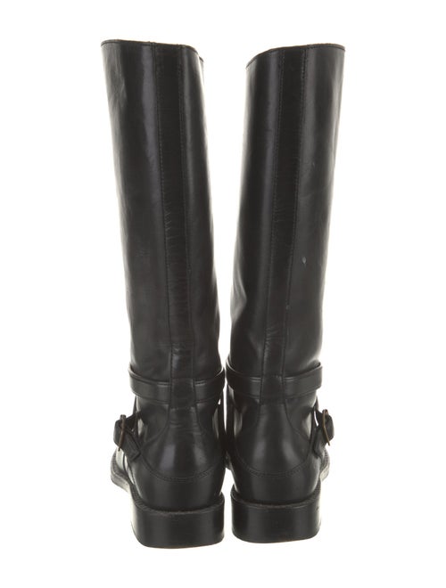 Saint Laurent Leather Riding Boots