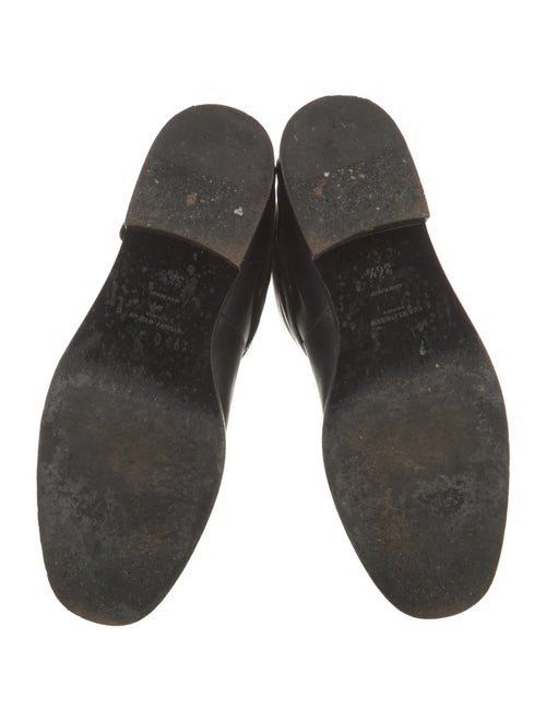 Saint Laurent Leather Riding Boots