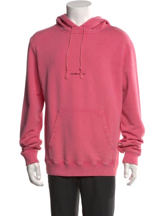 Saint Laurent 2018 Archive Logo Hoodie