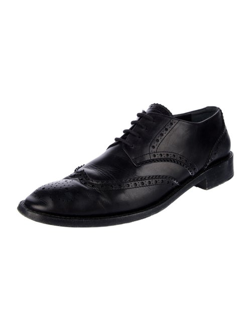 Saint Laurent Leather Lasercut Accents Brogues