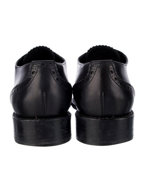 Saint Laurent Leather Lasercut Accents Brogues