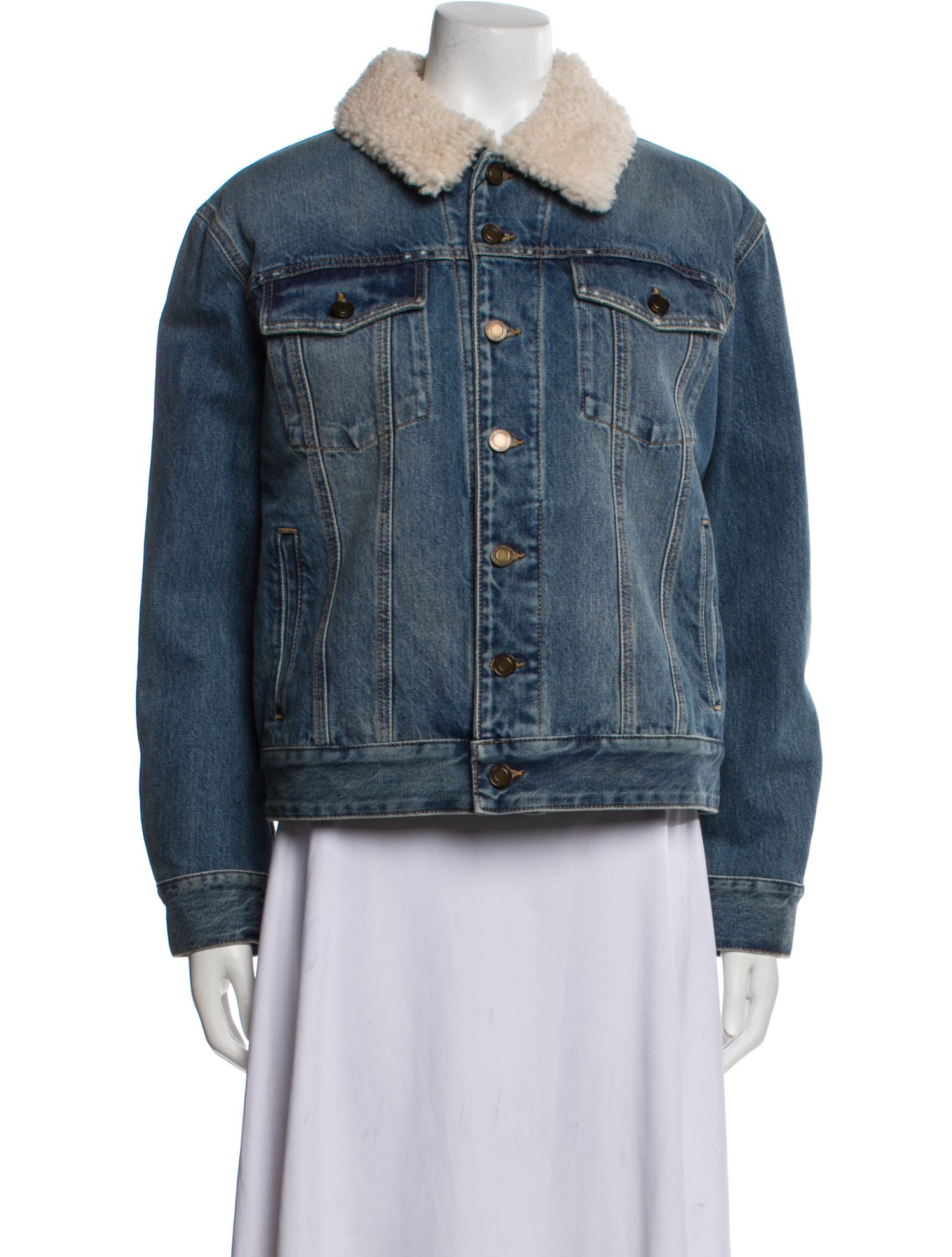 Saint Laurent 2020 Fur Jacket w/ Tags