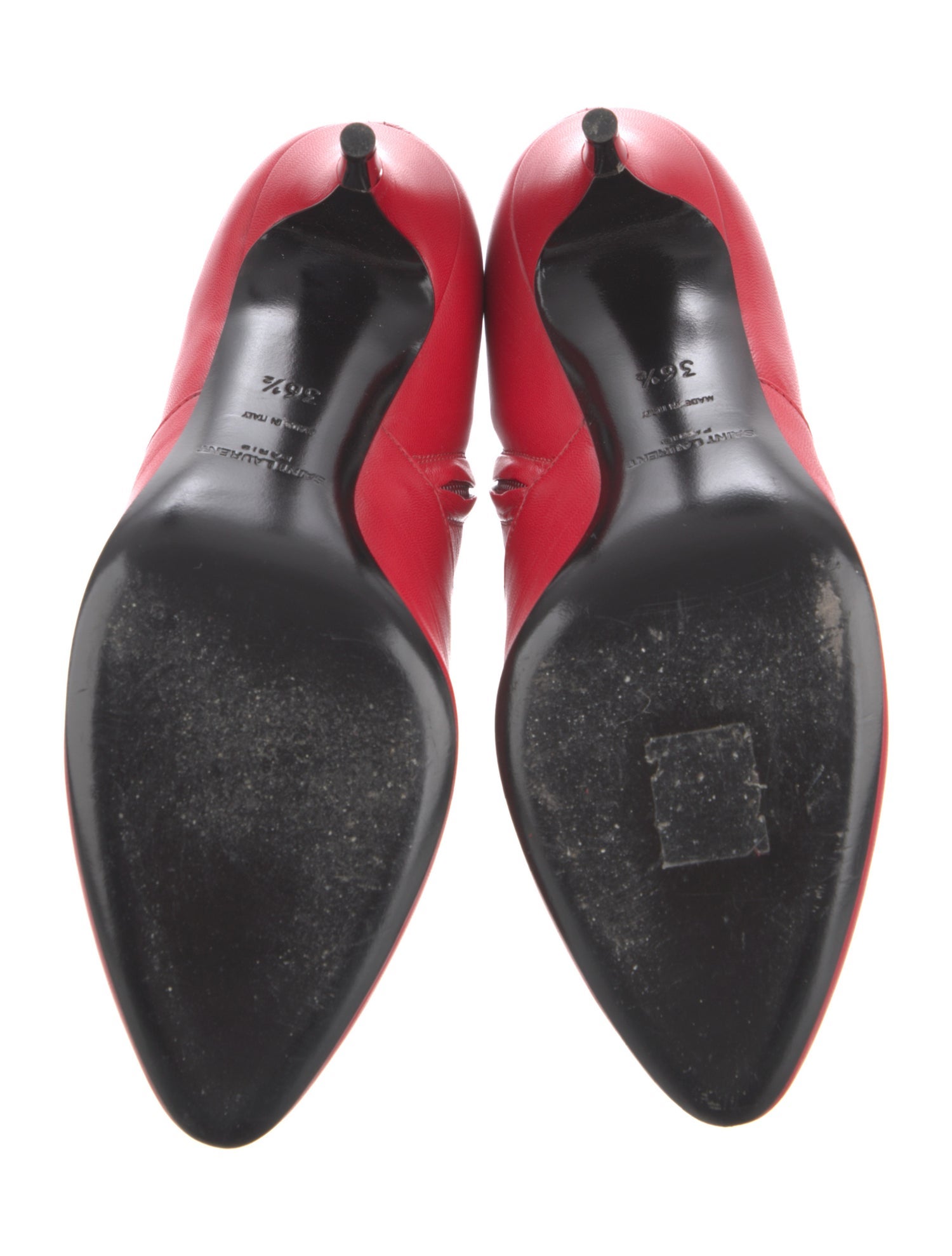 Saint Laurent Leather Boots