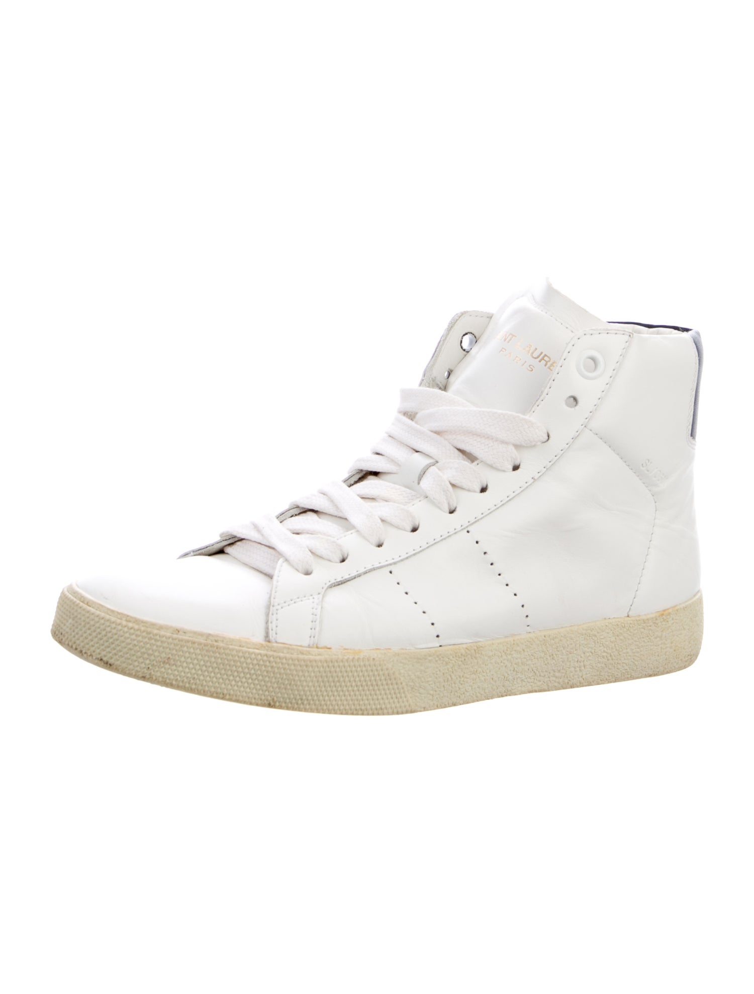 Saint Laurent Leather Sneakers