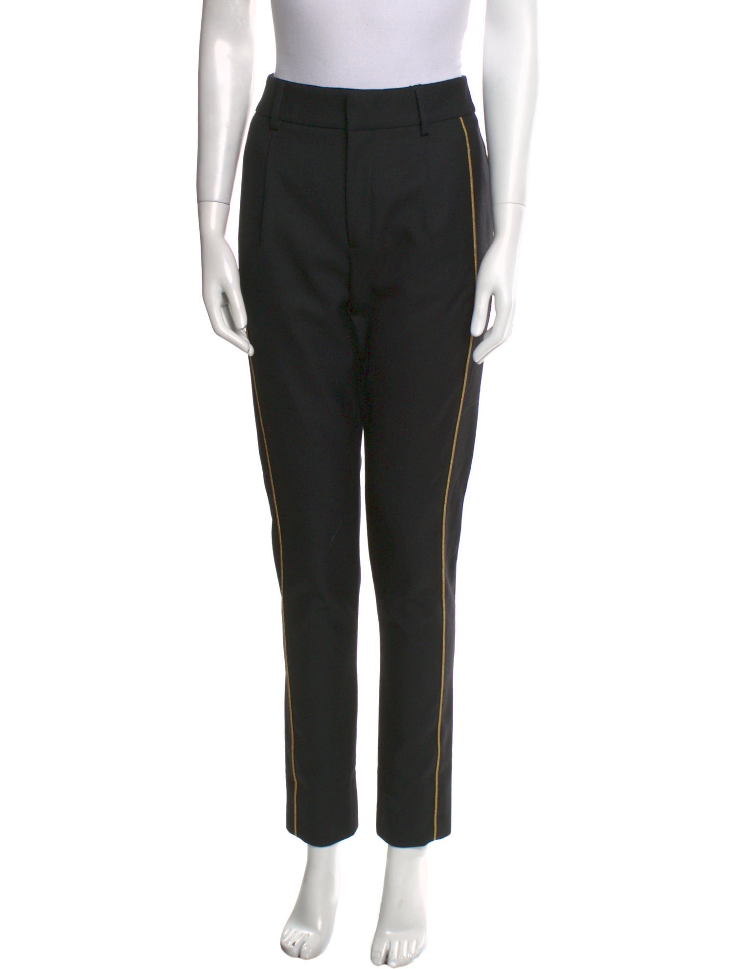 Saint Laurent Wool Skinny Leg Pants w/ Tags