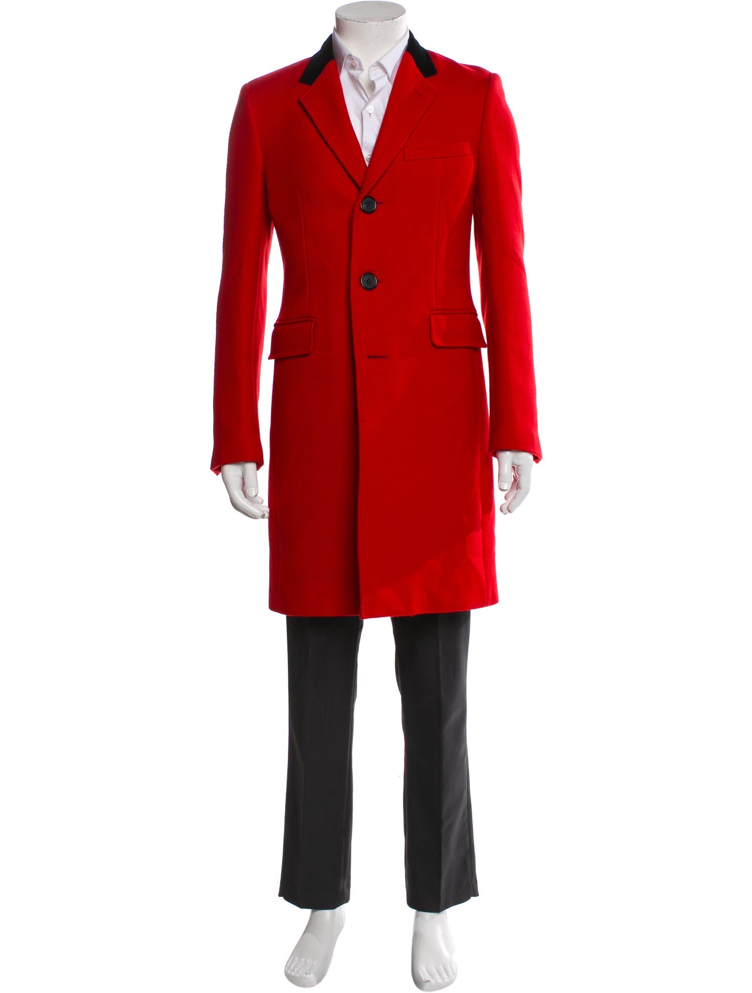 Saint Laurent 2016 Wool Overcoat w/ Tags