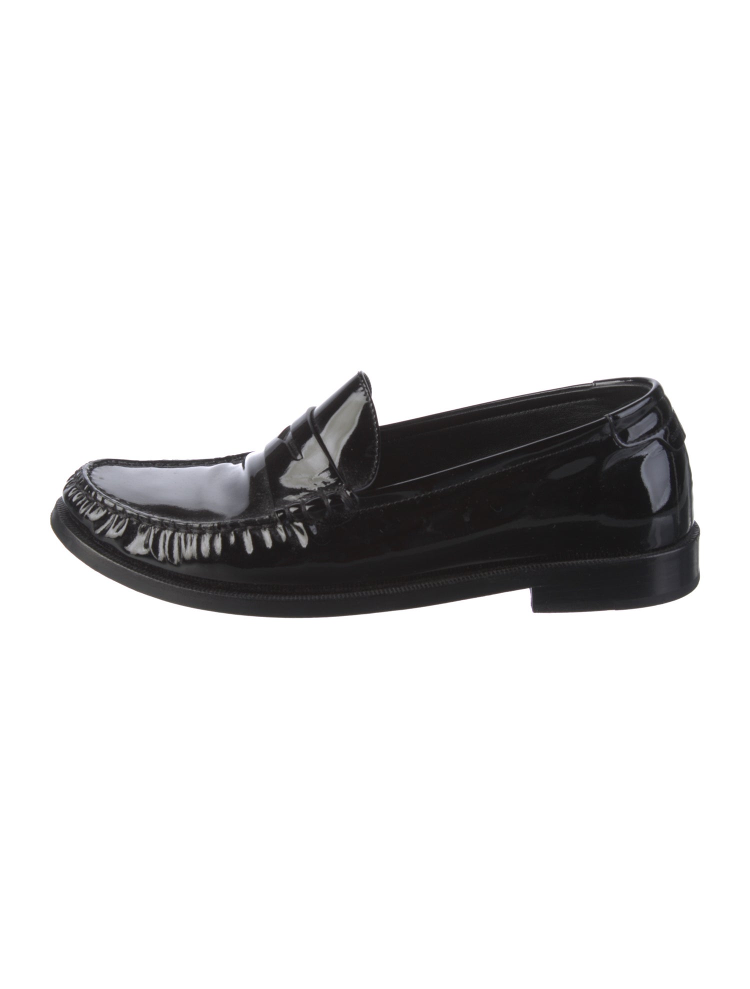 Saint Laurent Patent Leather Loafers