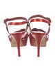 Saint Laurent Patent Leather Sandals