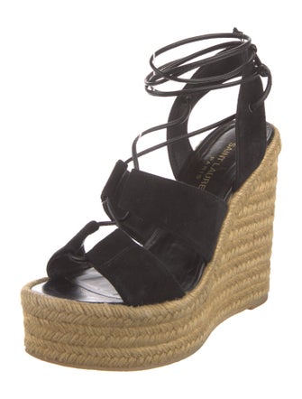 Saint Laurent Suede Espadrilles