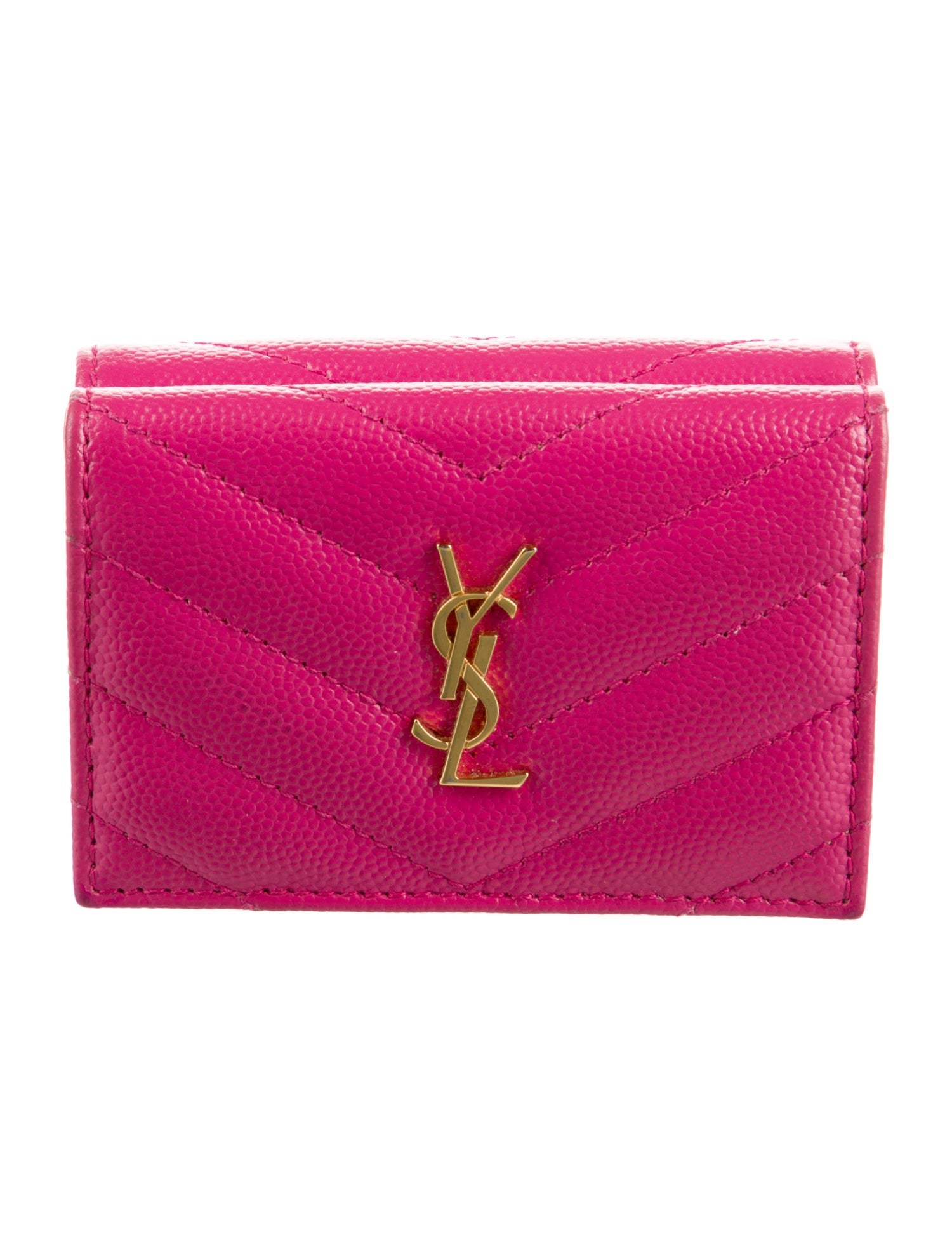Saint Laurent 2021 Leather Card Holder