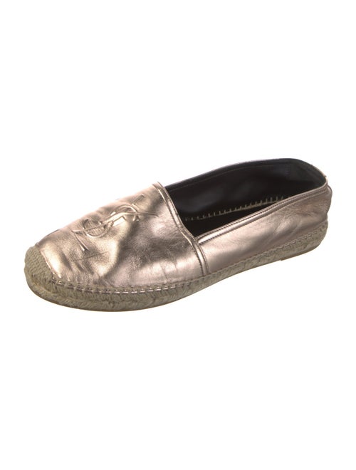 Saint Laurent Leather Espadrilles